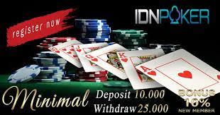 deposit dan daftar idnpoker